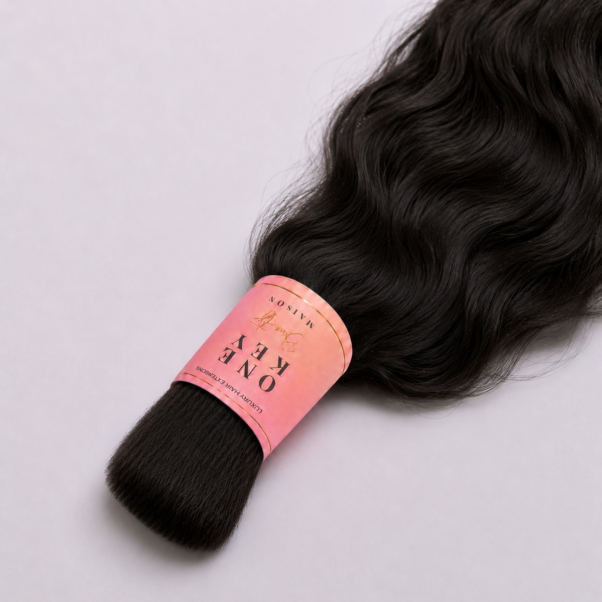 Ocean Wave human hair for boho braids by One Key Beauty Maison, view 2